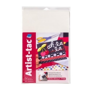 Grafix Katp111725 Artist Tac Permanent Dry Adhesive 25 Sheet 11X17 - All