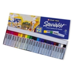 Sakura Of America Esp25 Cray Pas Specialist Artists Oil Pastels 25 Color Set - All