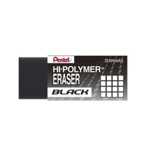 Pentel Zeah06a Pentel Hi-polymer Small Block Eraser Black - All