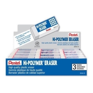 Pentel Zeh10 Pentel Hi Polymer White Eraser Box - All
