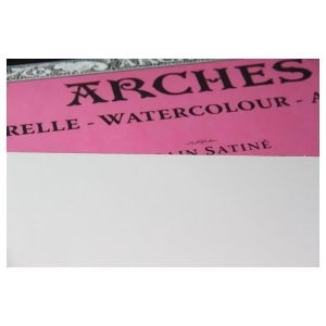 W N Canvas/arches Colart 1795074 Arches Watercolour Hot Press Block Nat Wht 140Lb 12X16 - All