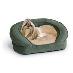 K H Pet Products 4427 Eggplant K H Pet Products Deluxe Ortho Bolster Sleeper Pet Bed Large Eggplant 40 X 33 X 9.5 - All