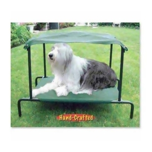 Puppywalk Pwbb100 Green Puppywalk Breezy Bed Outdoor Dog Bed Green 28 X 20 X 25 - All