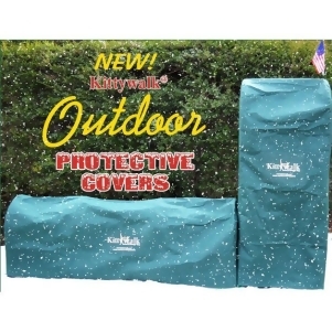 Kittywalk Kw2copc Green Kittywalk Outdoor Protective Cover For Kittywalk Curves 2 Green 48 X 18 X 24 - All