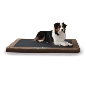 K H Pet Products 7057 Chocolate K H Pet Products Comfy N' Dry Indoor-outdoor Pet Bed Large Chocolate 36 X 48 X 2.5 - All