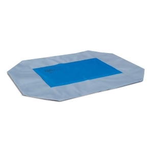 K H Pet Products 1667 Gray / Blue K H Pet Products Coolin' Pet Cot Cover Medium Gray / Blue 25 X 32 X 0.25 - All