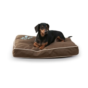 K H Pet Products 7034 Chocolate K H Pet Products Just Relaxin' Indoor/outdoor Pet Bed Small Chocolate 18 X 26 X 3.5 - All