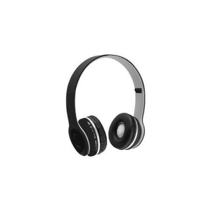 Sentry Bt200s Wireless Rechargeable Stereo Headphones With Bluetooth Black Grey - All
