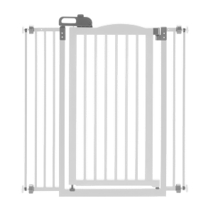 Richell 94931 White Richell Tall One-touch Pressure Mounted Pet Gate Ii White 32.1 36.4 X 2 X 38.4 - All