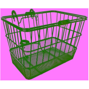 Altair Wire Lift Off Heavy Duty Mesh Black Basket - All