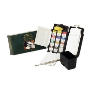 Winsor Newton / Colart 0190685 Proffesional Watercolour Half Pan Field Box Set - All