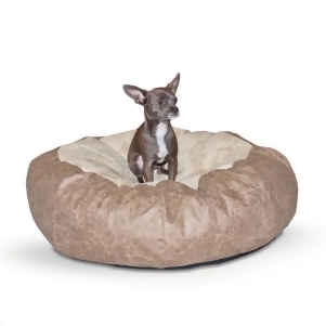 K H Pet Products 7526 Tan K H Pet Products Self Warming Cuddle Ball Pet Bed Large Tan 48 X 48 X 12 - All