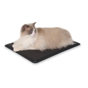 K H Pet Products 3093 Black K H Pet Products Outdoor Heated Kitty Pad Black 12.5 X 18.5 X 0.5 - All