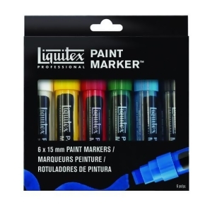 Liquitex / Colart 4690001 Liquitex Paint Marker Wide 15Mm 6 Set - All