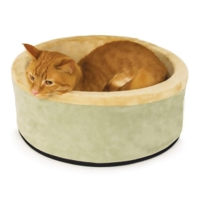 K H Pet Products 3193 Sage K H Pet Products Thermo-kitty Bed Small Sage 16 X 16 X 6 - All