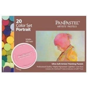 Armadillo Art Craft 30203 Panpastel Set 20 Color Portrait - All