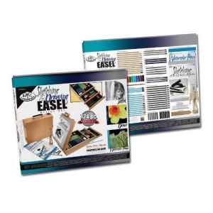 Royal Brush Rea6250 All Media Sketching Drawing Easel Artist 124 Piece Set - All