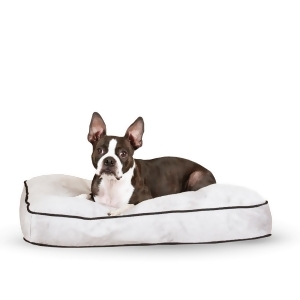 K H Pet Products 7412 Gray K H Pet Products Tufted Pillow Top Pet Bed Medium Gray 27 X 36 X 7.5 - All
