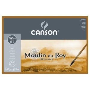 Canson/fila Co 400014801 Moulin Du Roy Watercolour 140Lb Rough 12X18 20Sh Block - All