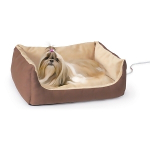 K H Pet Products 4061 Brown K H Pet Products Thermo-pet Cuddle Cushion Brown 14 X 23 X 7 - All