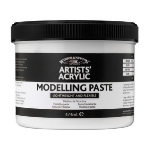 Winsor Newton / Colart 3050917 Artists Acrylic Medium Modelling Paste 474Ml - All