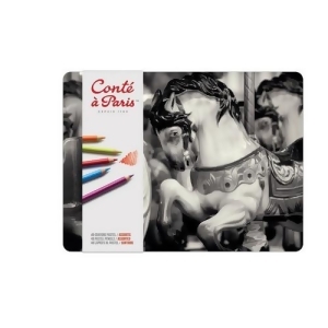 Winsor Newton / Colart 2184 Conte Pastel Pencil 48 Color Tin Set - All