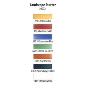 Armadillo Art Craft 30072 Panpastel 7 Colour Starter Set Landscape - All