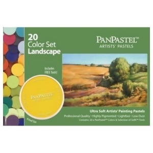 Armadillo Art Craft 30202 Panpastel Set 20 Color Landscape - All