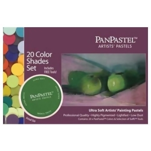 Armadillo Art Craft 30206 Panpastel Set 20 Color Shades - All