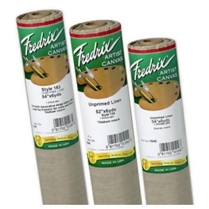 Tara/fredrix 1042 Canvas Roll Linen Style 136 7Oz Unprimed 52 Inch X 6 Yards - All