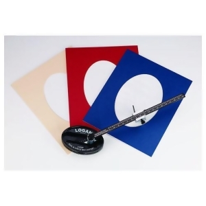 Logan Graphic Products 201 3 Step Oval And Circle Mat Cutter - All