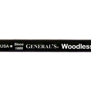 General Pencil Co. Inc. 972B Woodless Graphite Pencil 2B - All