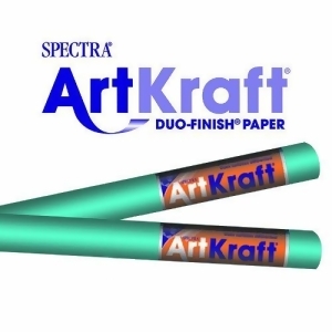 Strathmore / Pacon Papers 67164 Spectra Artkraft Duo Finish Roll Aqua 48X200 - All