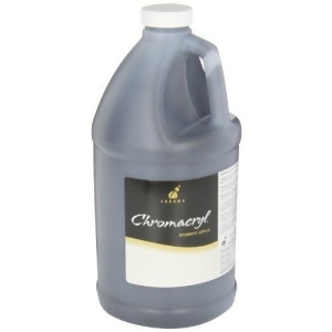 Chroma Acrylics 1400 Chromacryl Acrylic Color 1/2 Gallon Black - All