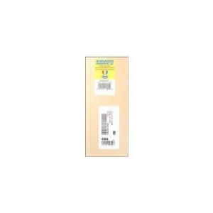 Midwest Products 4304 Basswood Sheet 1/8X3x24 - All