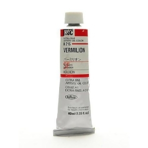 Holbein Artists Colors H215 Artists Oil Vermilion 40Ml - All