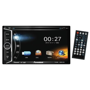 Power Acoustik Ti-623b Farenheit D.Din Am/fm 6.2 Touchscreen with Dvd Bt - All