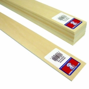 Midwest Products 4112 Basswood Sheet 3/32X2x24 - All