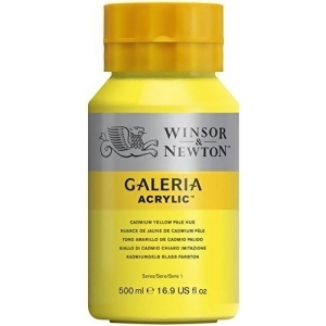 Winsor Newton / Colart 2150114 Galeria Acrylic 500Ml Cadmium Yellow Pale Hue - All