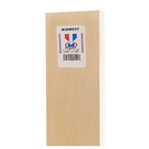 Midwest Products 4406 Basswood Sheet 1/4X4x24 - All