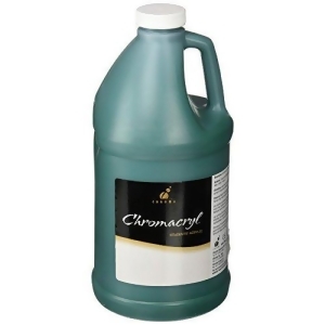 Chroma Acrylics 1406 Chromacryl Acrylic Color 1/2 Gallon Green Deep - All