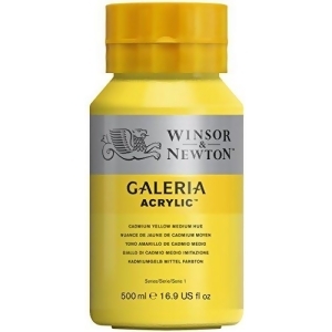 Winsor Newton / Colart 2150120 Galeria Acrylic 500Ml Cadmium Yellow Medium Hue - All