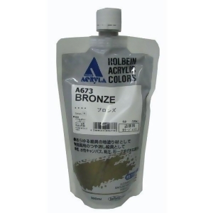 Holbein Artists Colors A673 Acryla Gesso Bronze 300Ml - All