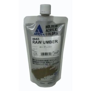Holbein Artists Colors A665 Acryla Gesso Raw Umber 300Ml - All