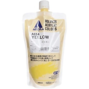 Holbein Artists Colors A654 Acryla Gesso Yellow 300Ml - All