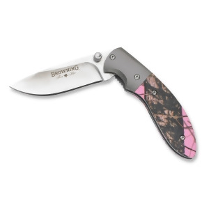 Browning 322894 Browning 322894 Knife Brn For Her Mobu Pink Fld - All
