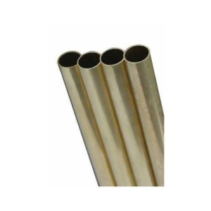 K S Engineering 1153 Round Brass .014 Wall Tube 3/8 X 36In - All