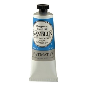 Gamblin Artists Colors Co F2400 Fast Matte Manganese Blue Hue 15Ml - All