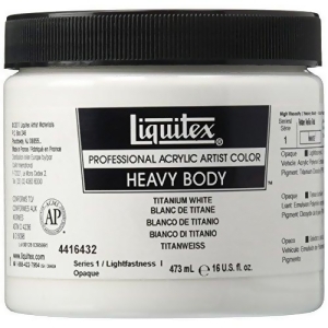 Liquitex / Colart 4432432 Heavy Body 32Oz Jar Titanium White - All