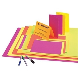 Strathmore / Pacon Papers 54902 Neon Poster Board Sheets Assorted 5 Colors 22X28 - All